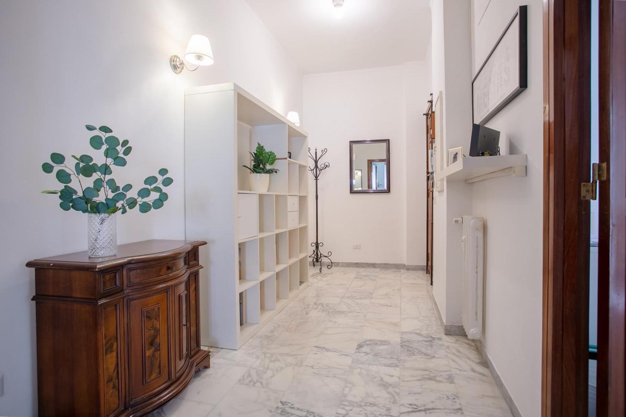 Perfetto Per Famiglie Appartamento Accogliente E Spazioso A 15 Min Dalla Metro Rome Luaran gambar